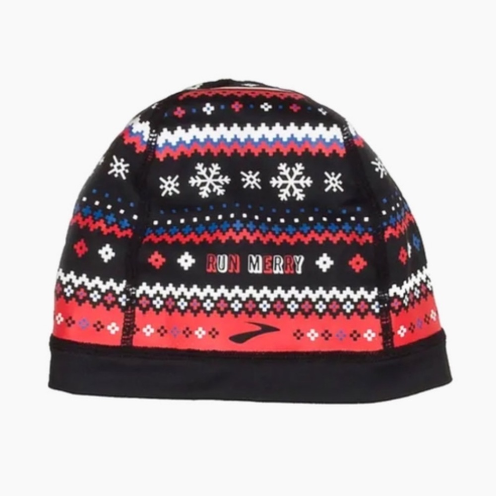 BROOKS Run Merry Beanie NWT